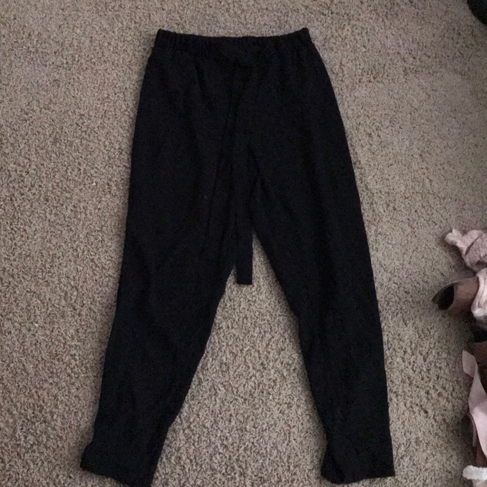 Black joggers pants